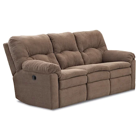 Casual Reclining Sofa